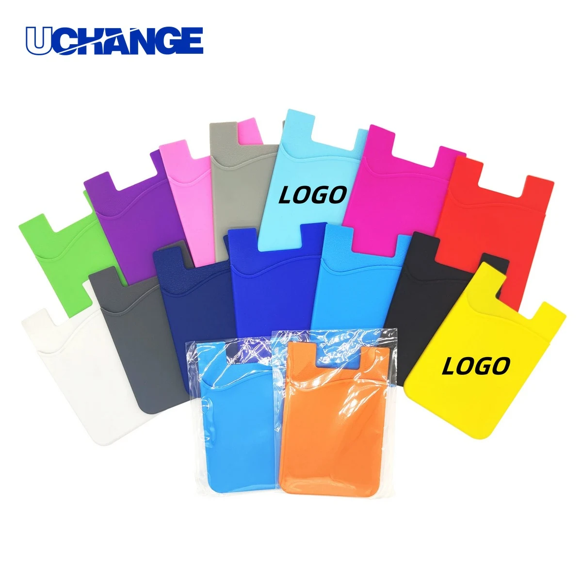 Silicone Card Holder for Mobile Phone 1