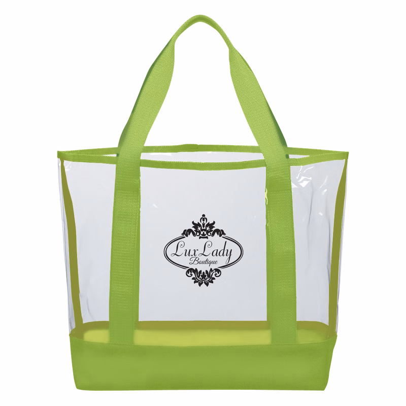 Clear Casual Tote Bag