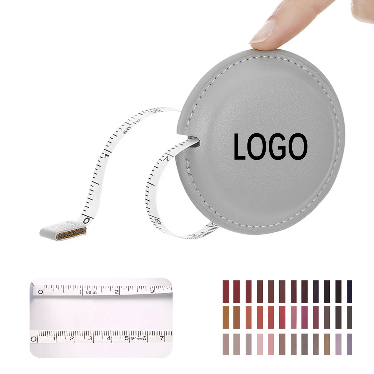 Mini PU Leather Tape Measure 1