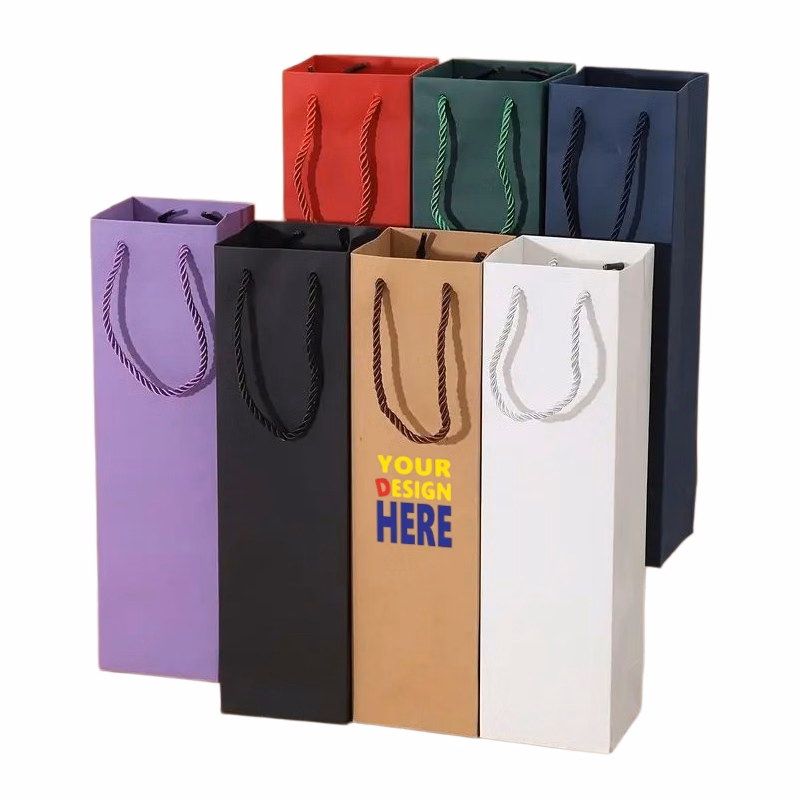 Single Bottle Wine Gift Bag