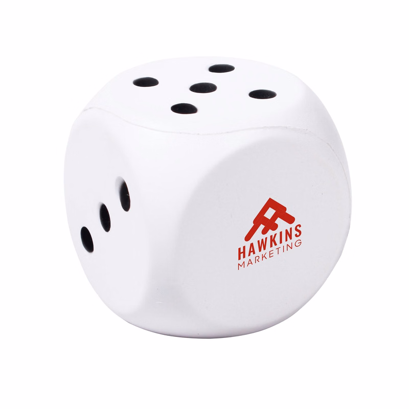 Dice Shape Stress Ball