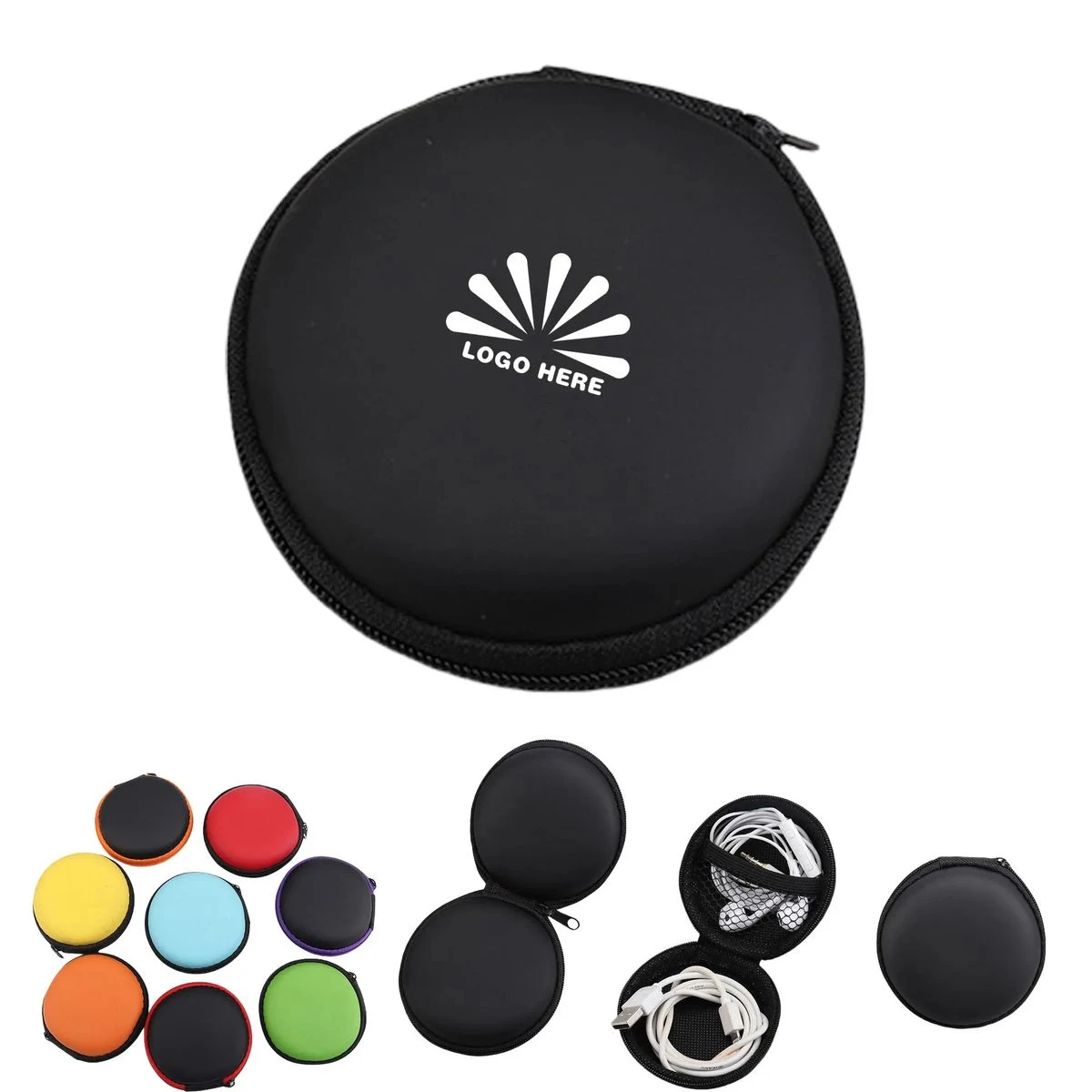 Round Headphone Case 1