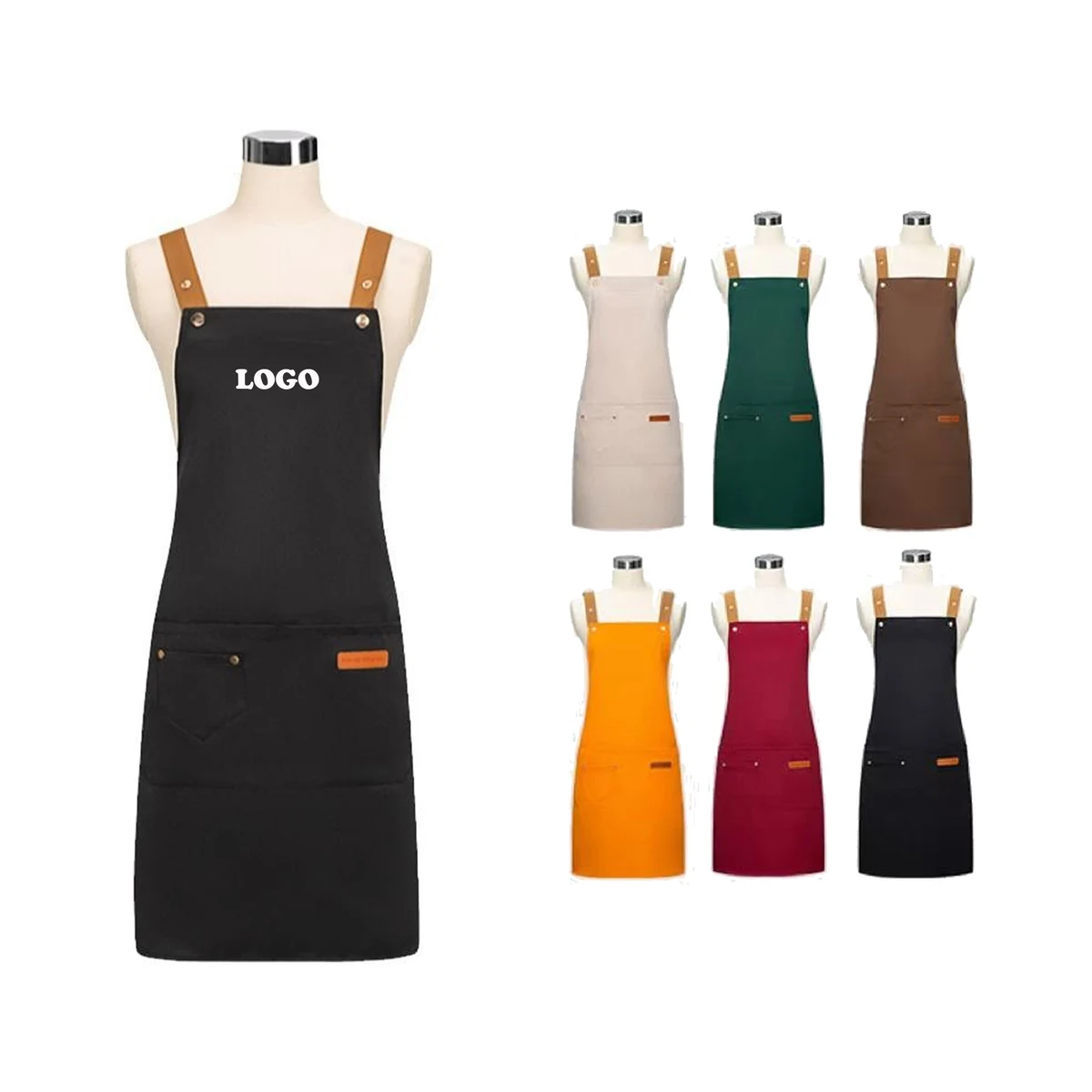 MOQ 5 pcs Waterproof Apron 1