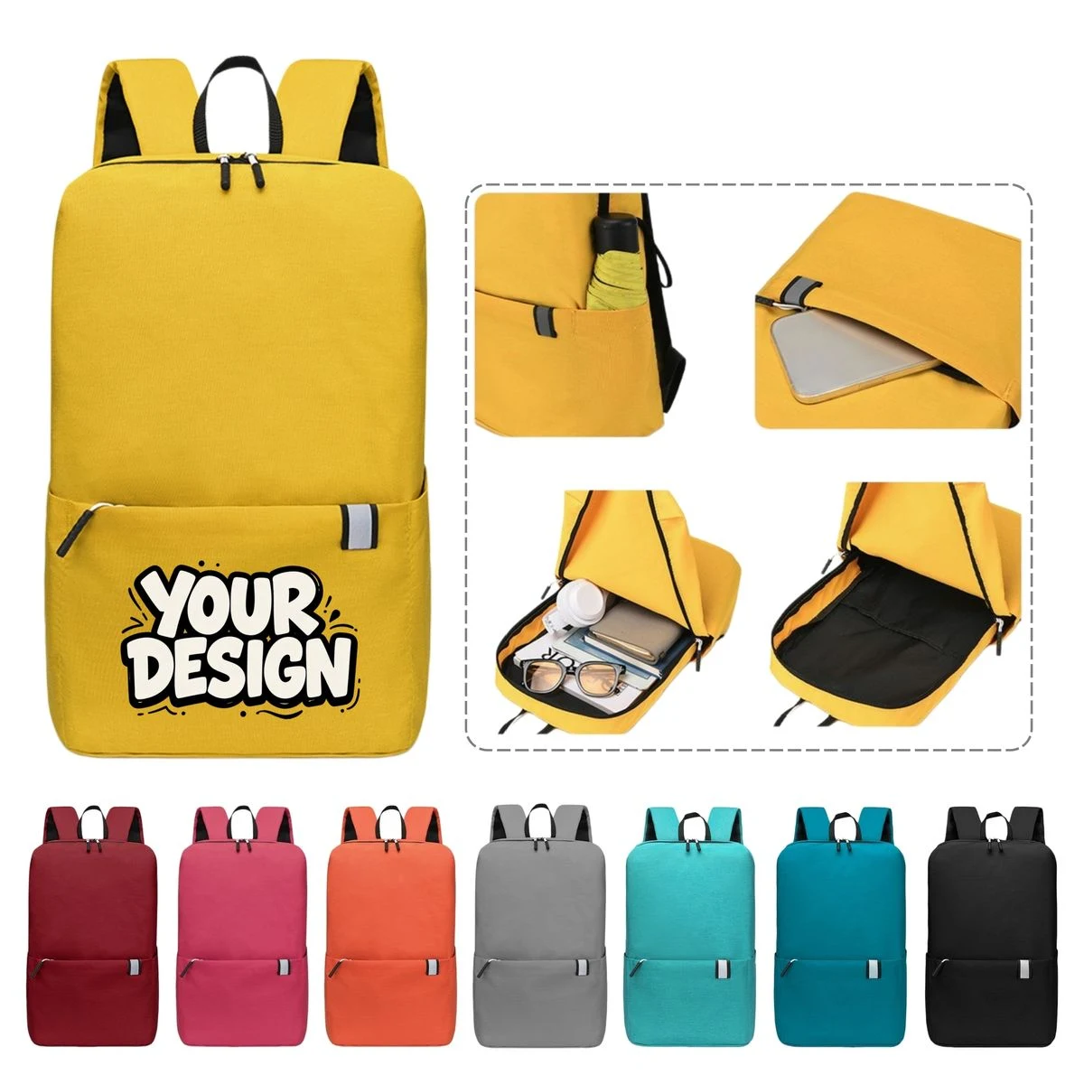 Durable Oxford Casual Backpack 1