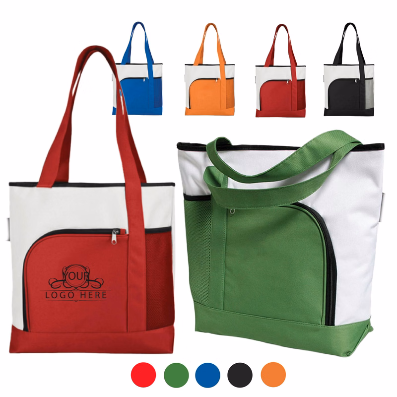 Foldable Fishing Chair With Insulated Cooler Bag