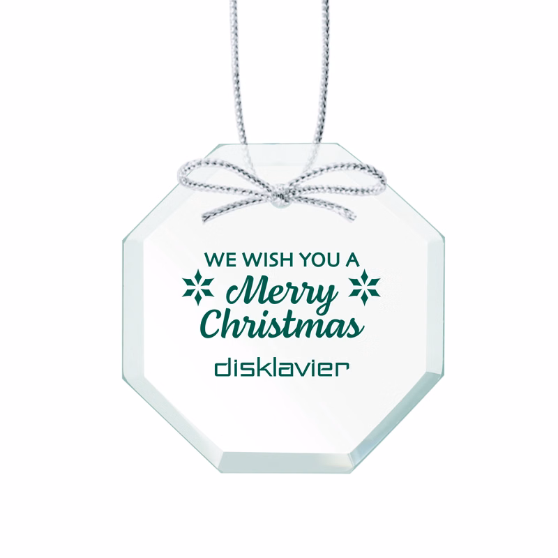 Jade Ornament - Octagon Imprinted