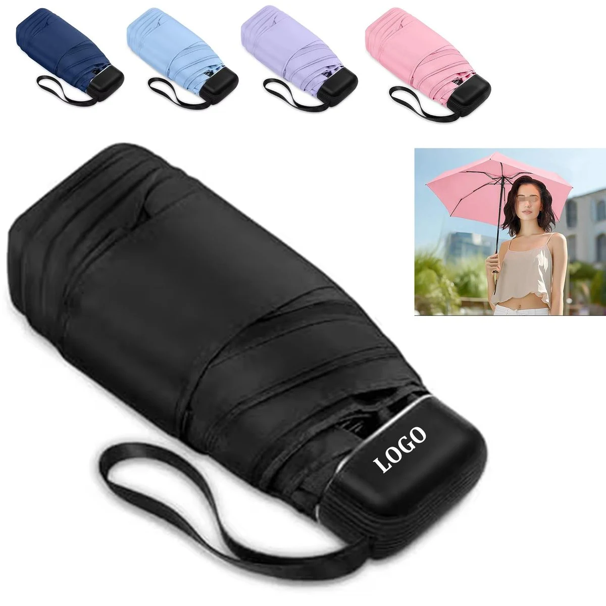 Portable Mini Compact Pocket Umbrella 1