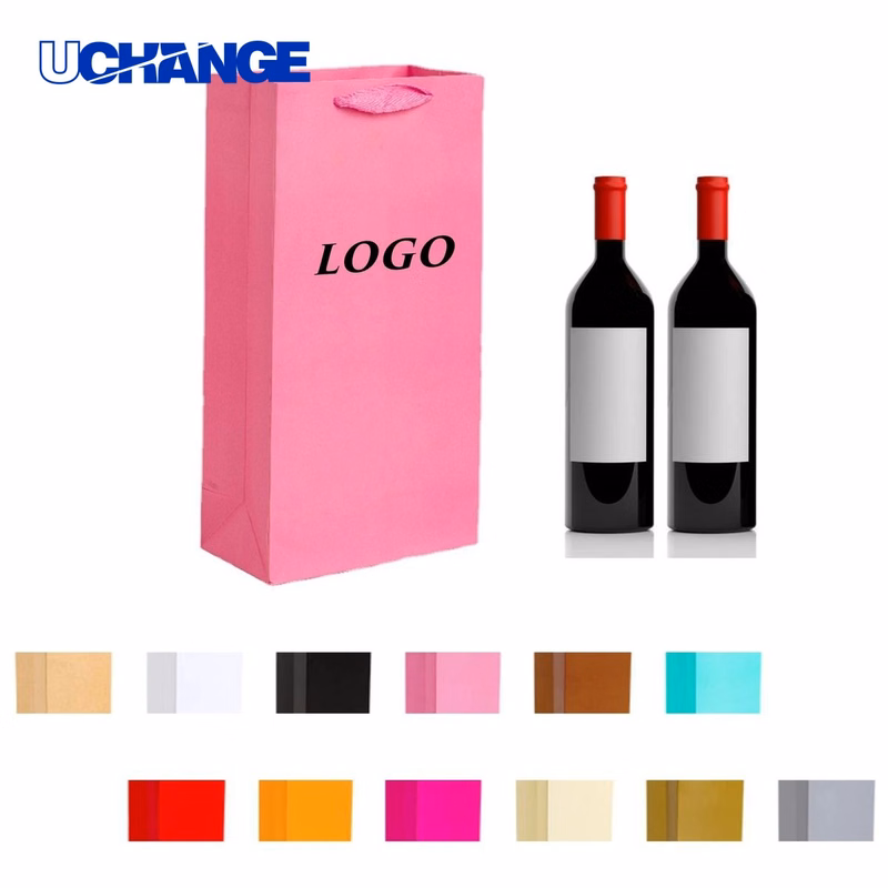 Double Wine Paper Tote Bag