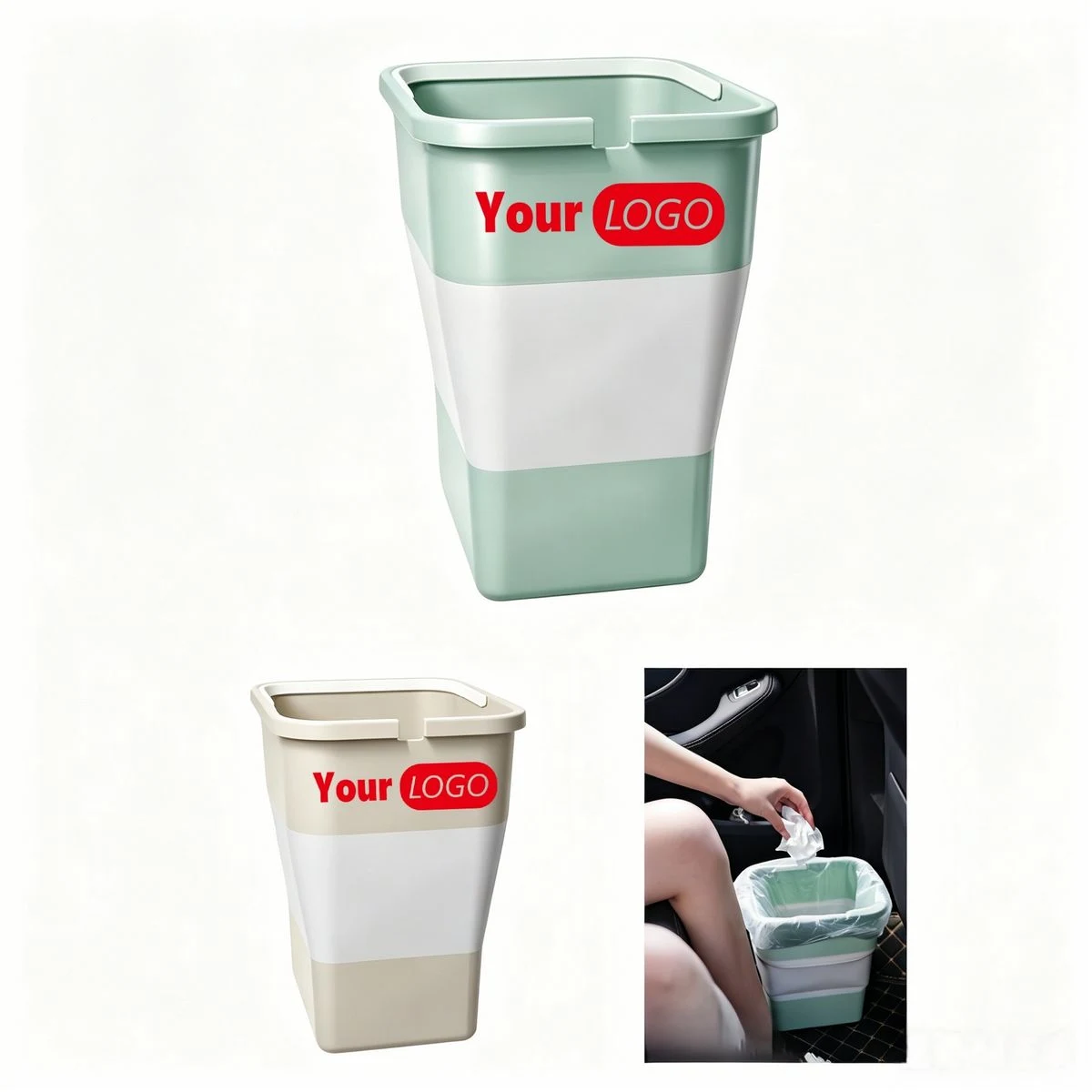 Multi-use Collapsible Storage Bucket 1