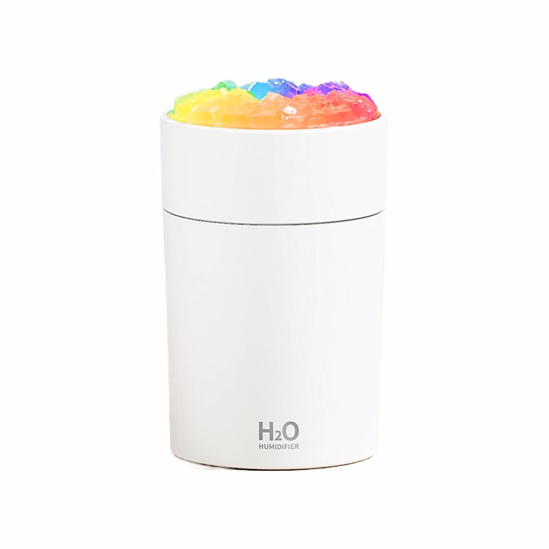 Compact 7.4Oz Usb Rechargeable Humidifier W/ Led Lights