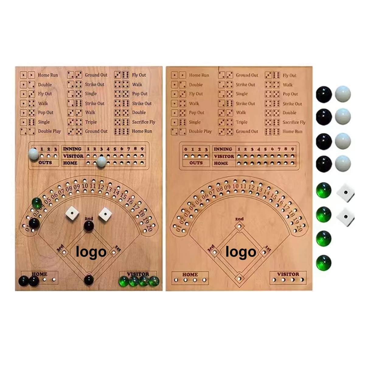 Baseball Dice Game Board (direct import) 1