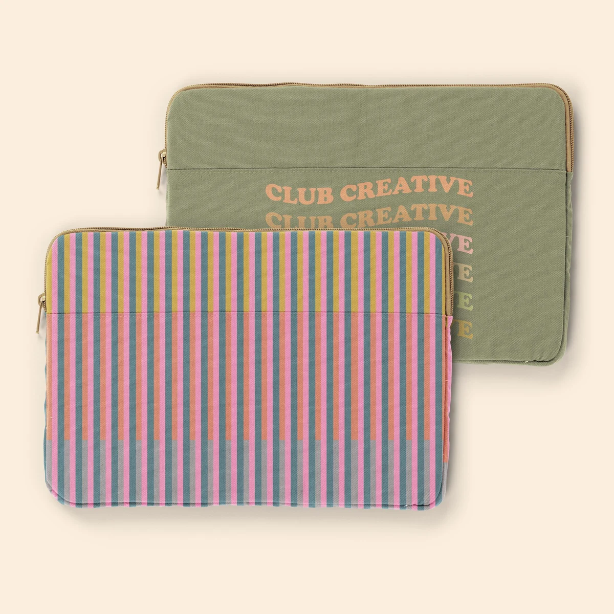 LAPTOP SLEEVE - 4CP PIGMENT-DYED CANVAS - SMALL 1