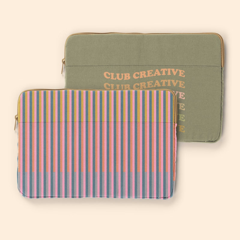 LAPTOP SLEEVE - 4CP PIGMENT-DYED CANVAS - SMALL