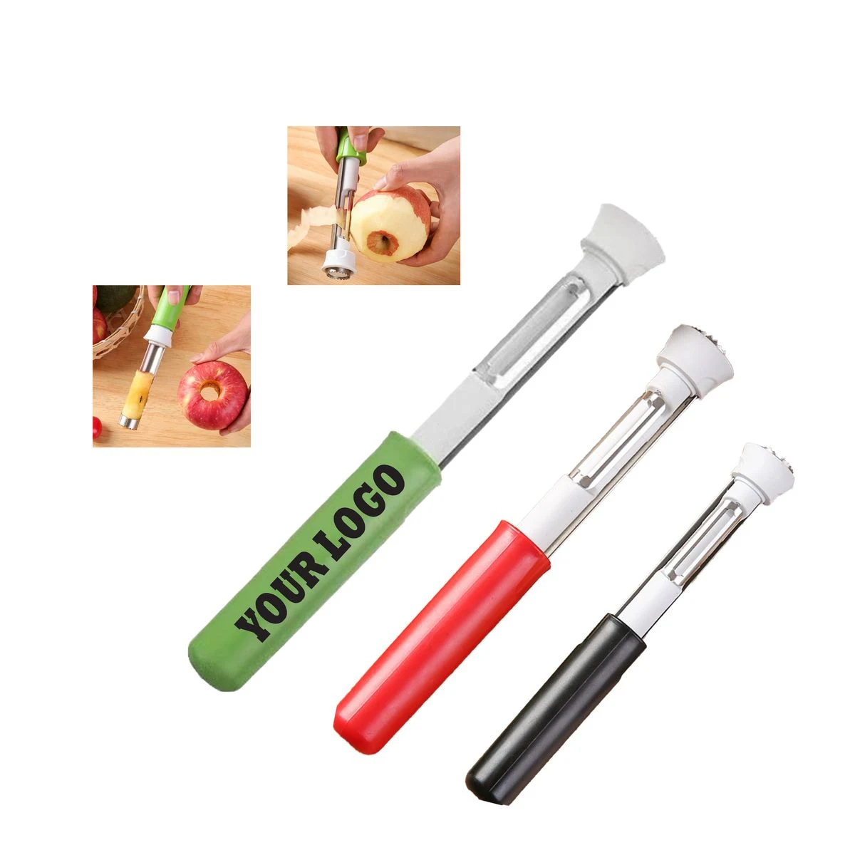 2 in 1 Fruit Corer Peeler 1