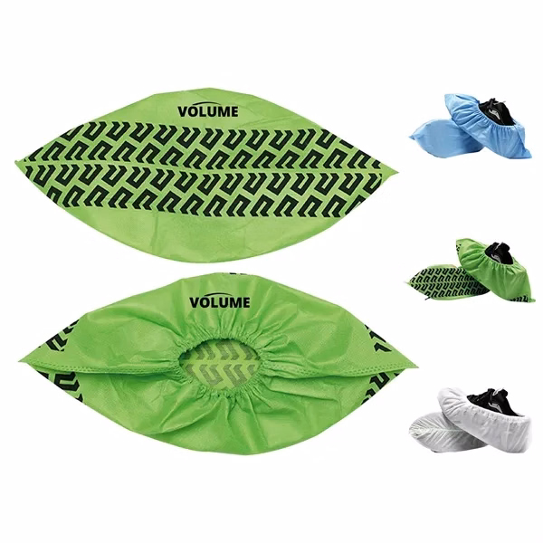 Custom Non-Woven Disposable Shoe Cover with Anti-Slip — Healthcare Safety Item