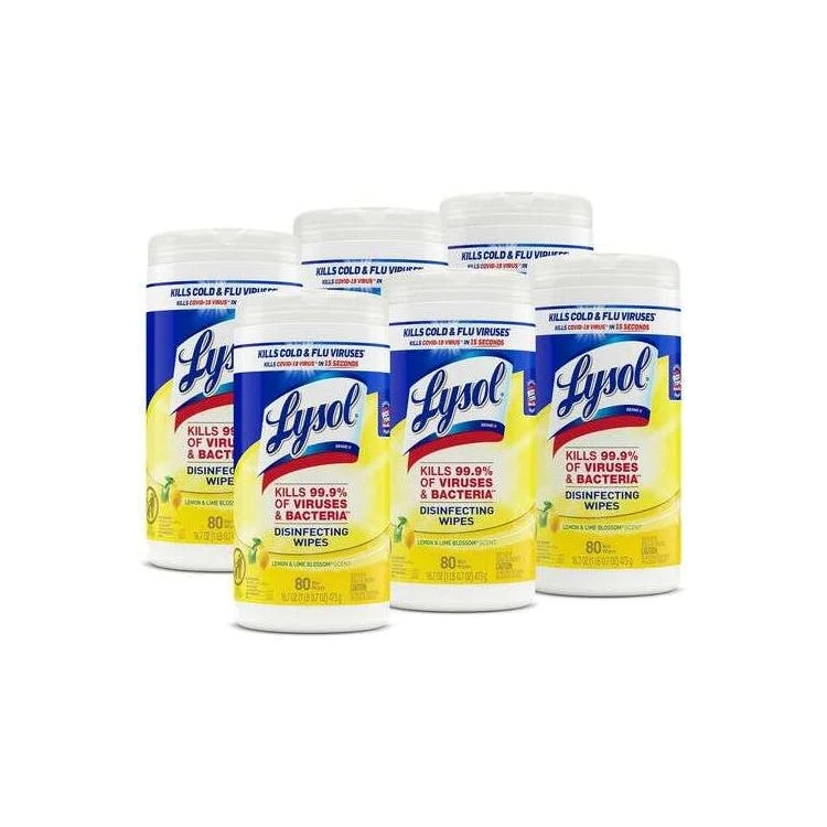 Lysol Disinfecting Wipes - 6 Pack 1