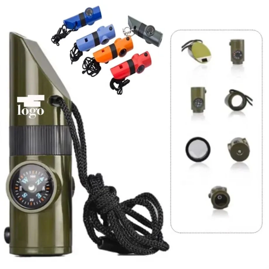 7-In-1 Emergency Survival Function Whistle 1