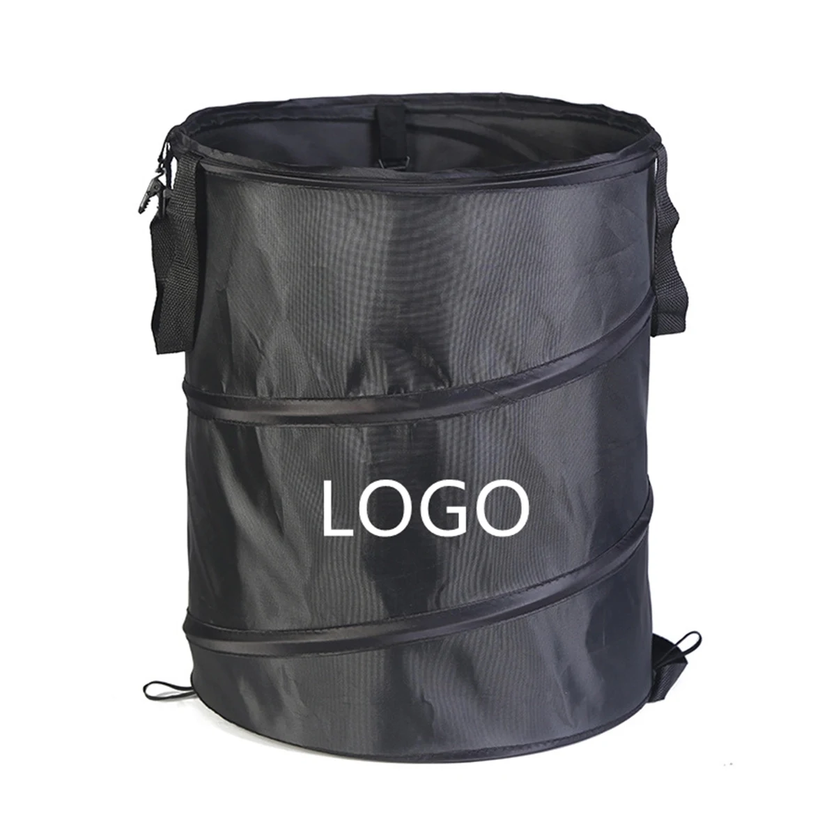 10-Gallon Collapsible Yard Waste Bag Leaf Bin 1