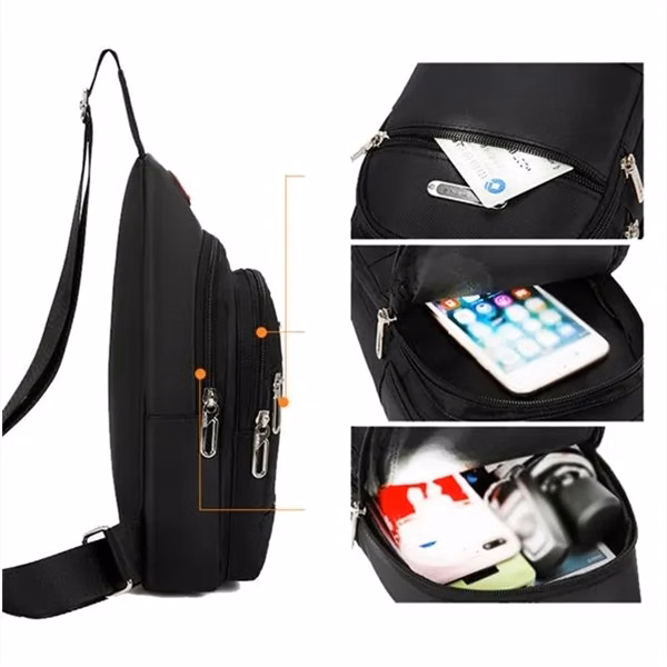 Zipper Crossbody Bag