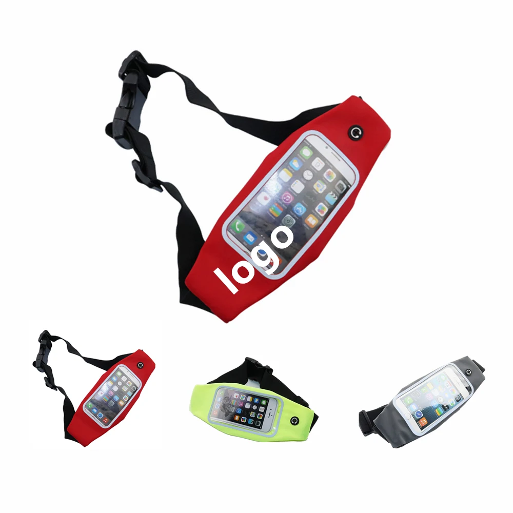 Foam Waist Bag Fitness Fanny Pack With Ear Phone 1