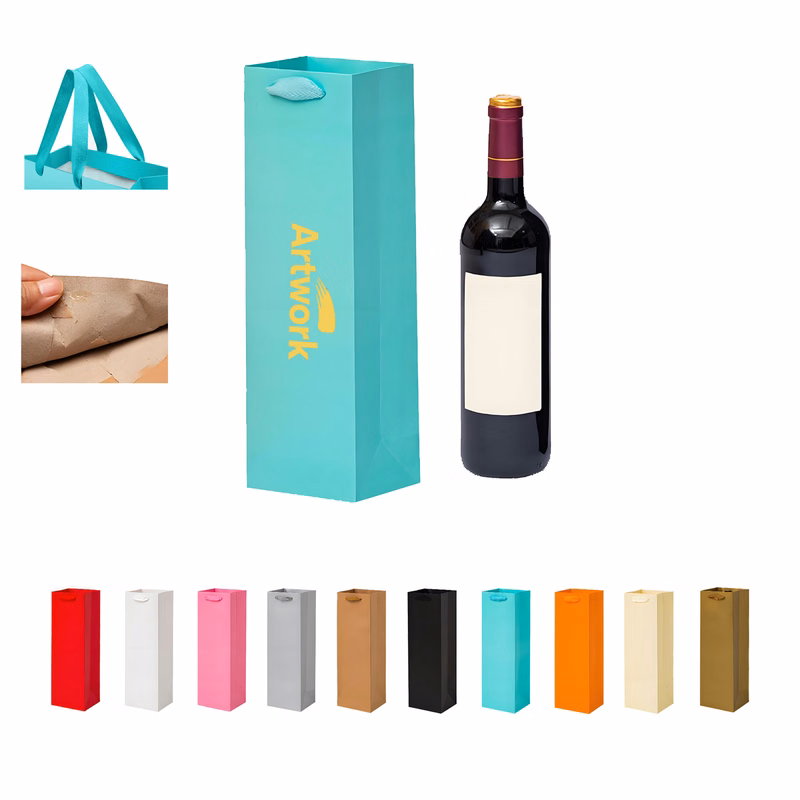 Customized Single Red Wine Bag