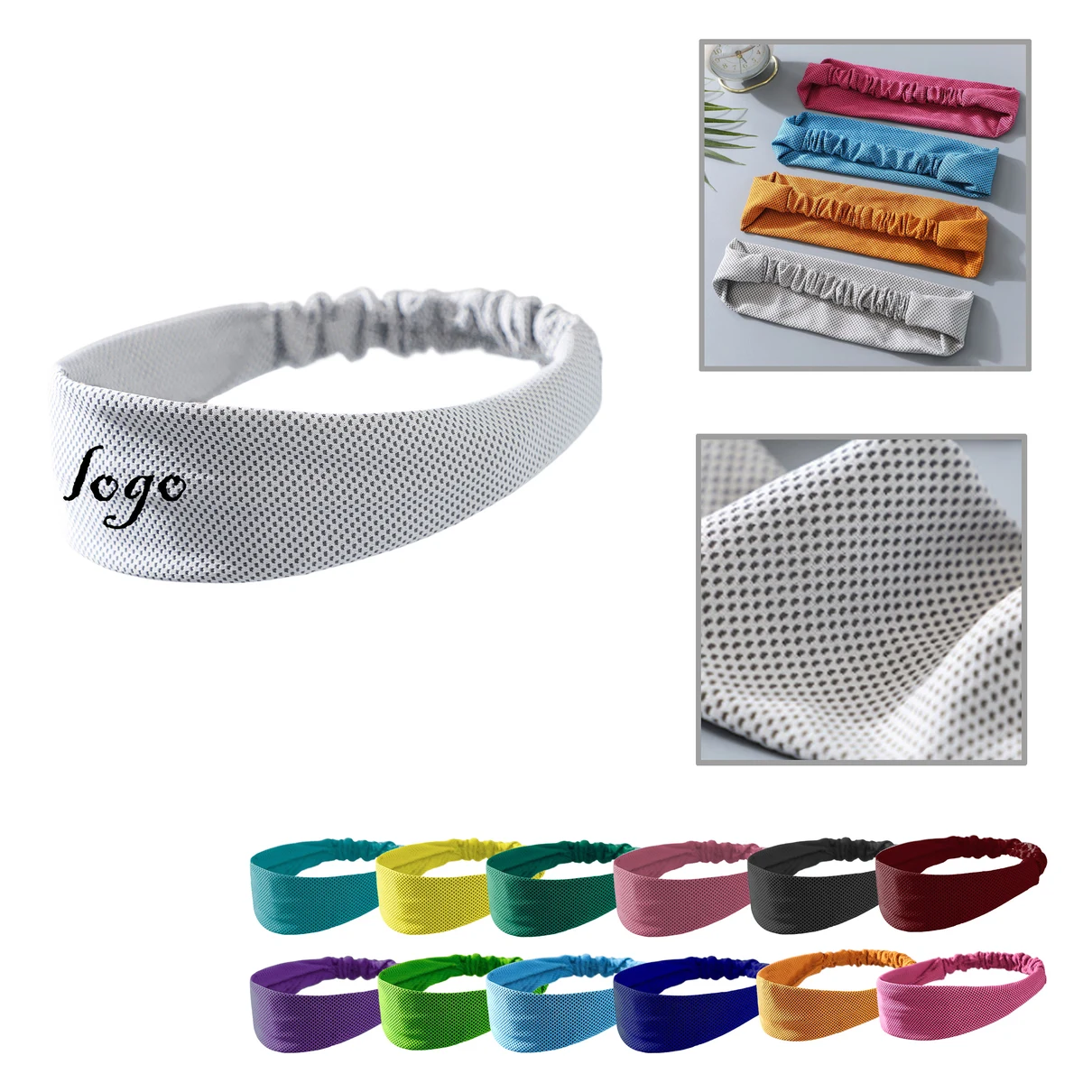 MOQ50 Athlete Cooling Headband - Sport Performance Gear 1