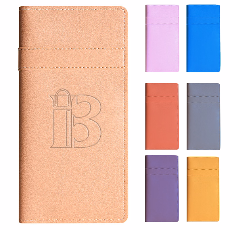 Imitation cowhide simple ultra-thin women's long wallet