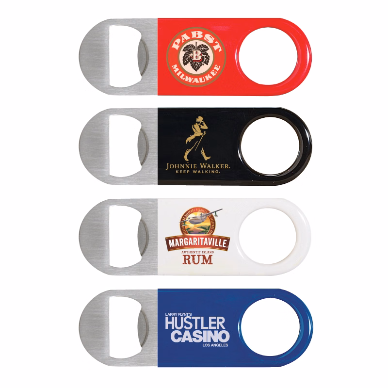 Short Paddle Vinyl Wrapped Bottle Opener
