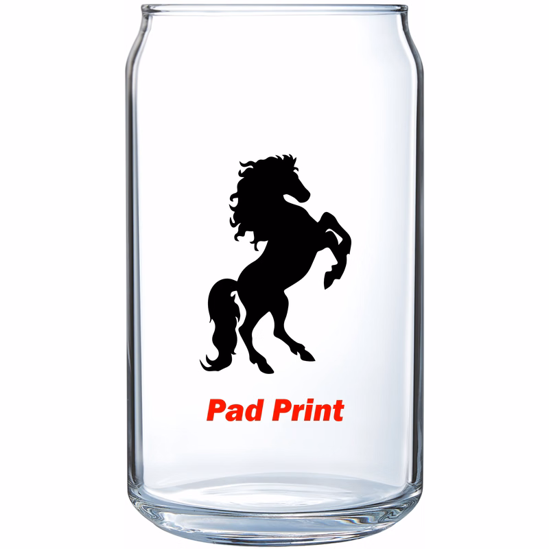 Polar Camel 16 oz Can Glass - Dishwasher Resistant - MADE IN THE USA