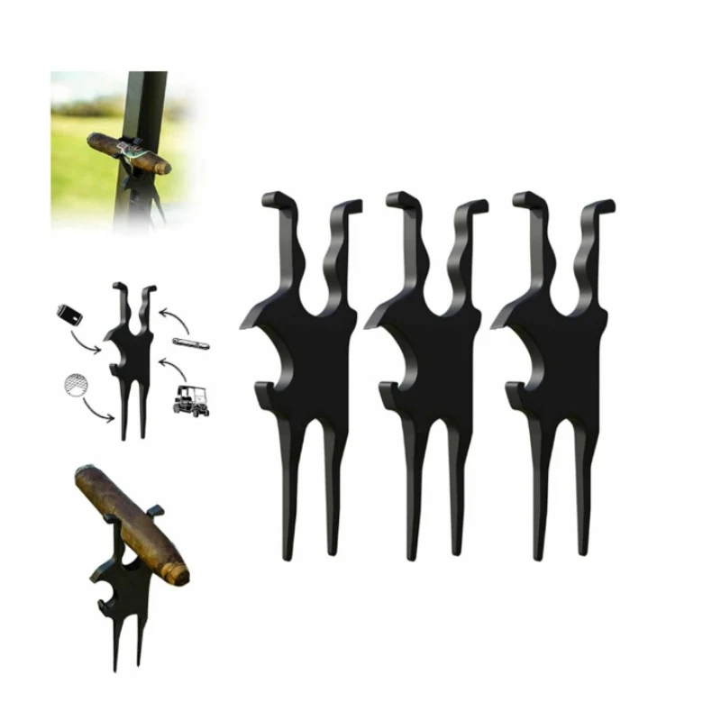 Golf Versatile Cigar Clip Beer Shotgun and Divot Tool 1