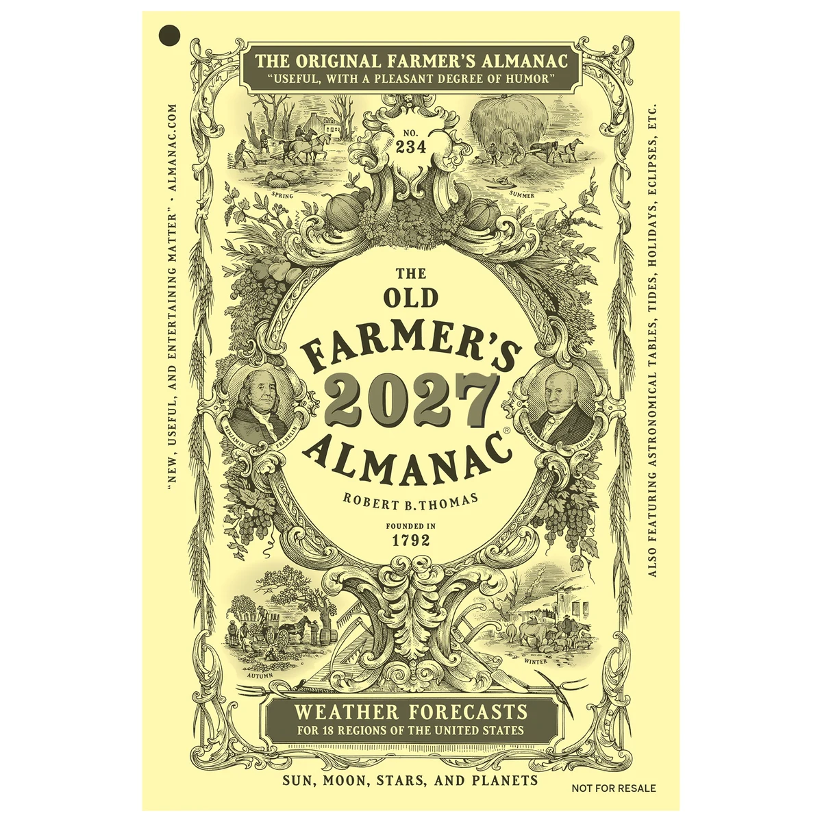 The Old Farmer's Almanac® Booklet 1
