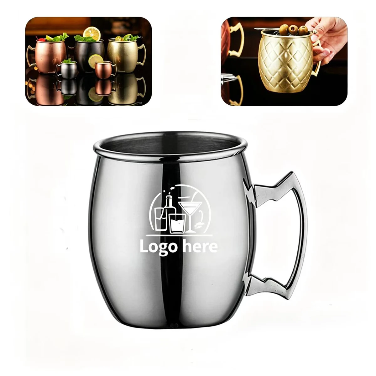Metal Moscow Mule Mug 1