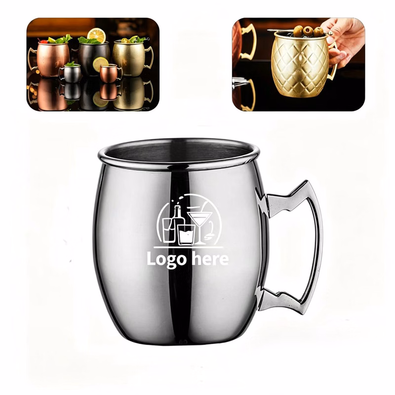 Metal Moscow Mule Mug