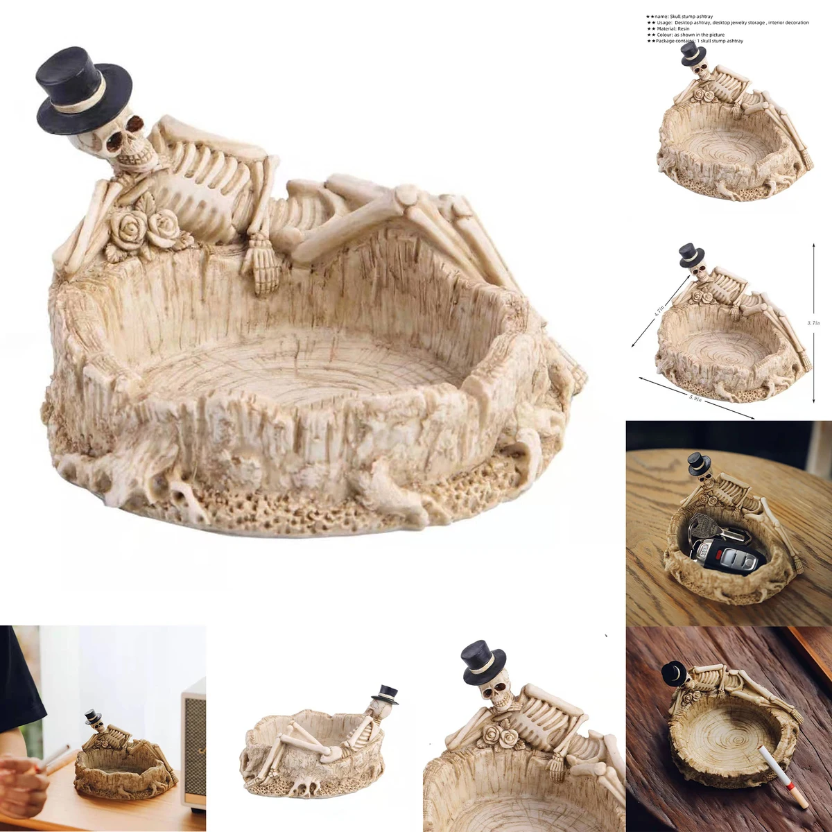 Skull Ashtray 1