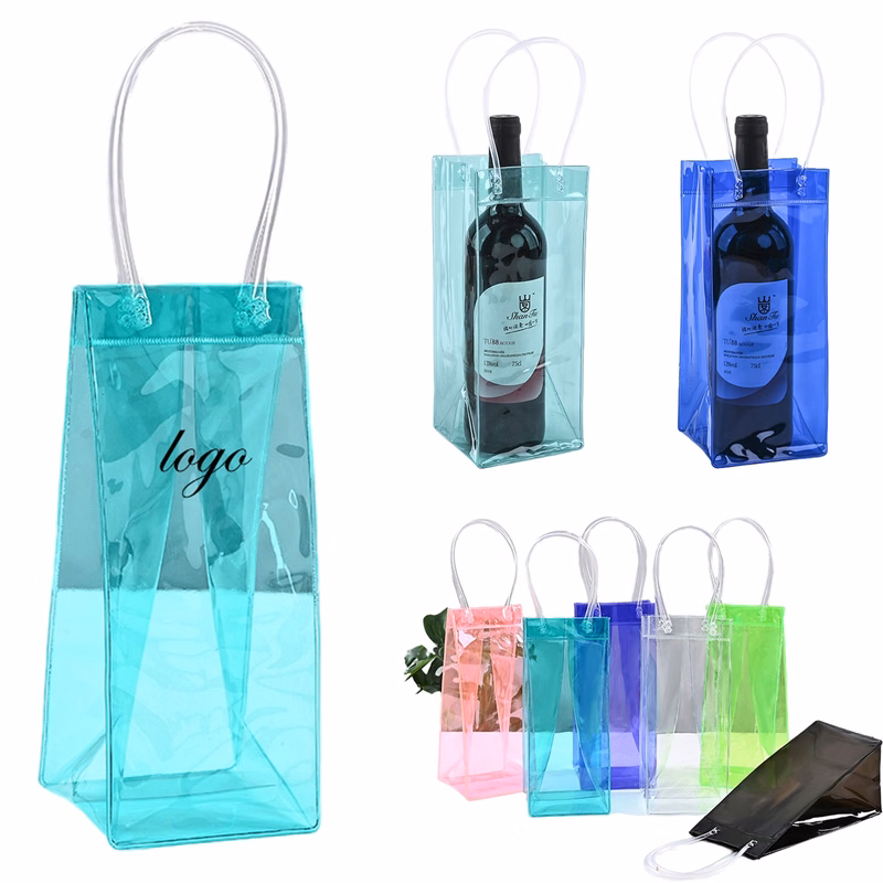 Pvc Tote Bag For Red Wine