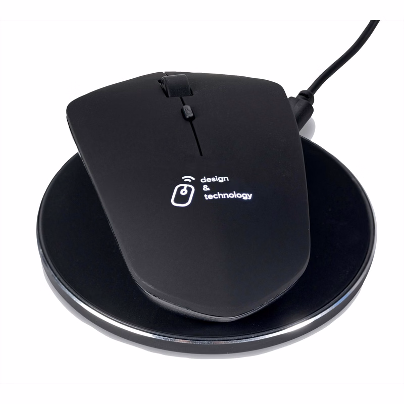 SCX Innovative Design™ Wireless Charging Mouse & Wireless Charger