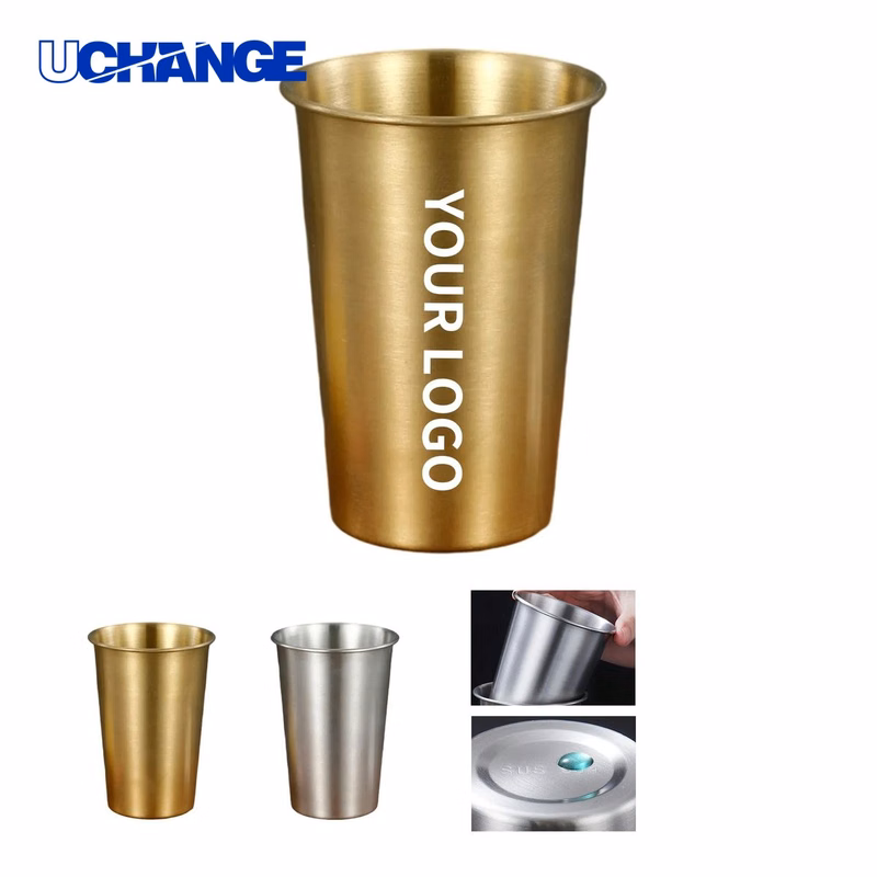 Stainless Steel Wine Glass Drinkware Unbreakable Design