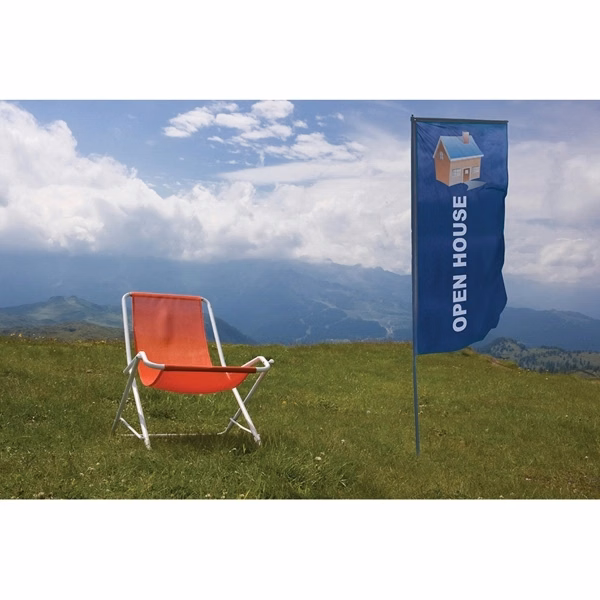 6' x 22" Stock Advertising Tower Flag
