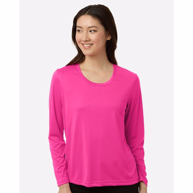 CORE365 Women's Capital Performance Long Sleeve T-Shirt - CE10LW
