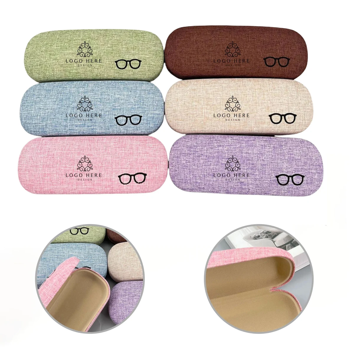 Portable Foldable Eyeglass Case 1