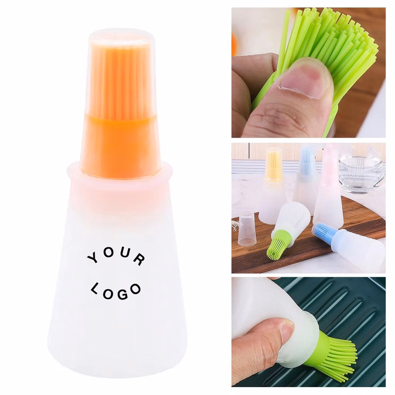 Refillable Silicone Brush for Glazing and Sauces
