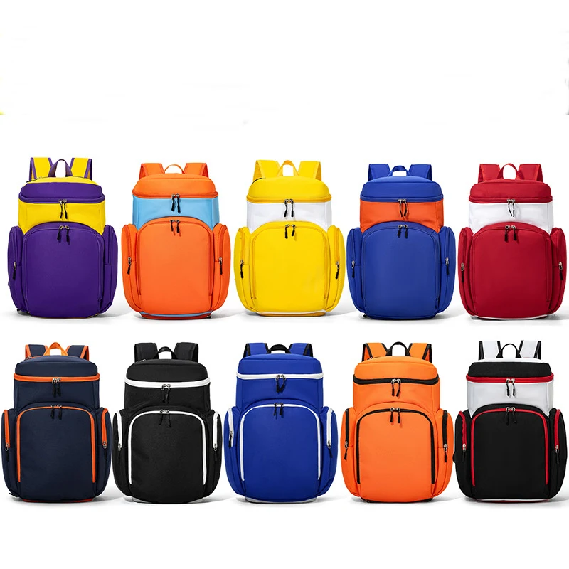 Resistant Soccer Basketball Backpack With Ball And Shoes Compartment 1