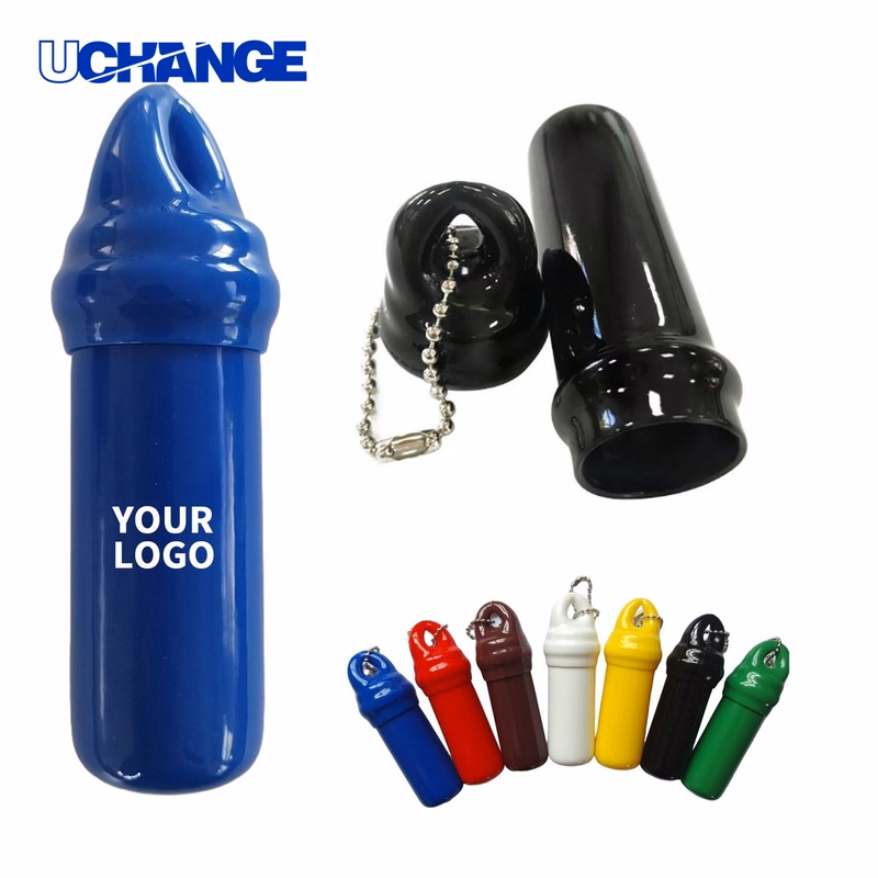 PVC Floating Key Holder with Beaded Ball Chain