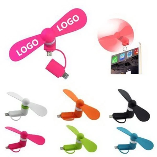 2-in-1 Cell Phone Fan 1