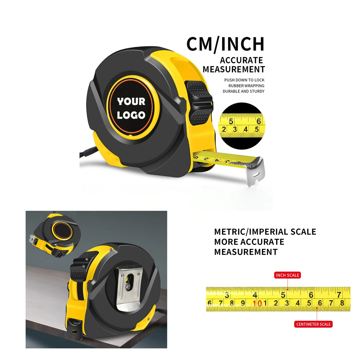 Custom Logo Heavy Duty Tape Measure MOQ 50 1