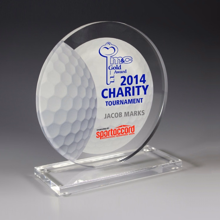4 Color Process Golf Achievement Award