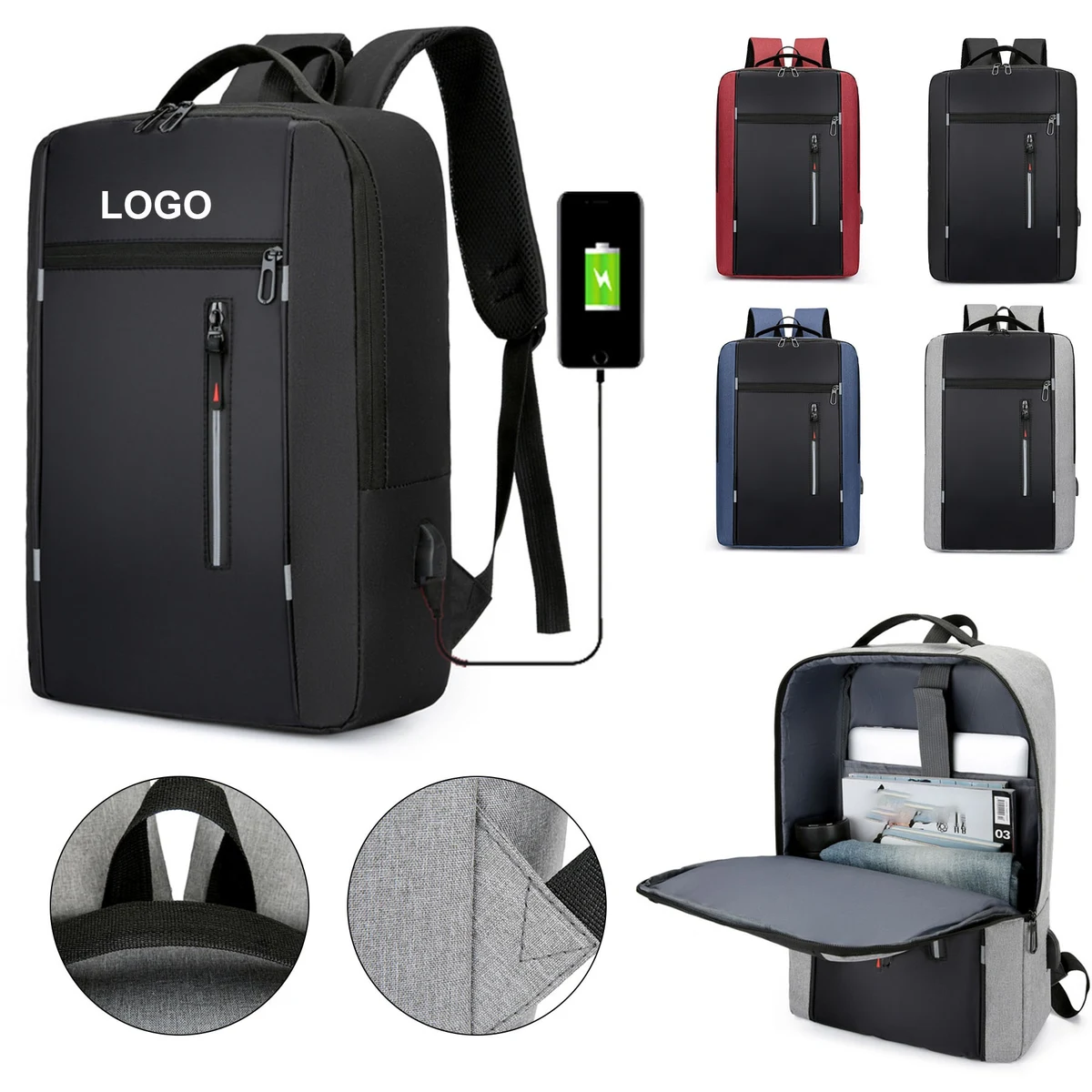 Computer Package Backpack w/USB Interface 1
