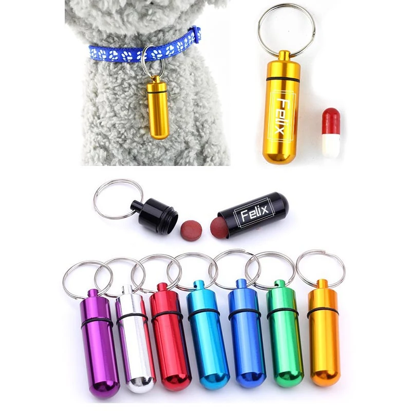 Pill Box Key Tag 1