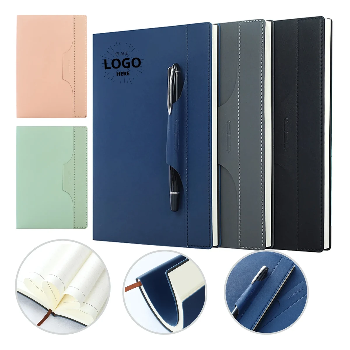 A5 Leather Notebook 1