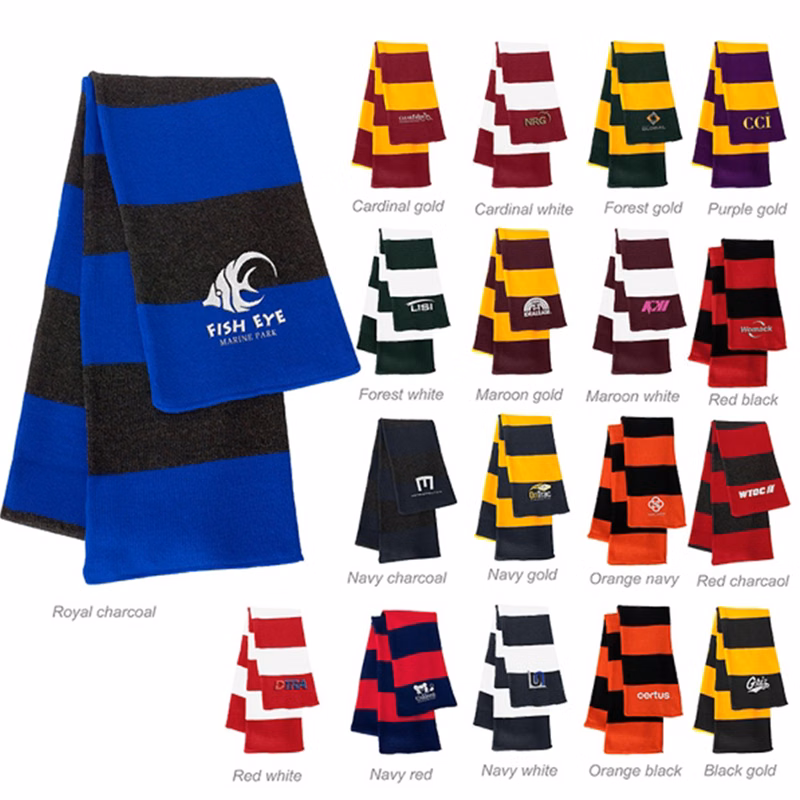 Rugby Knit Scarf